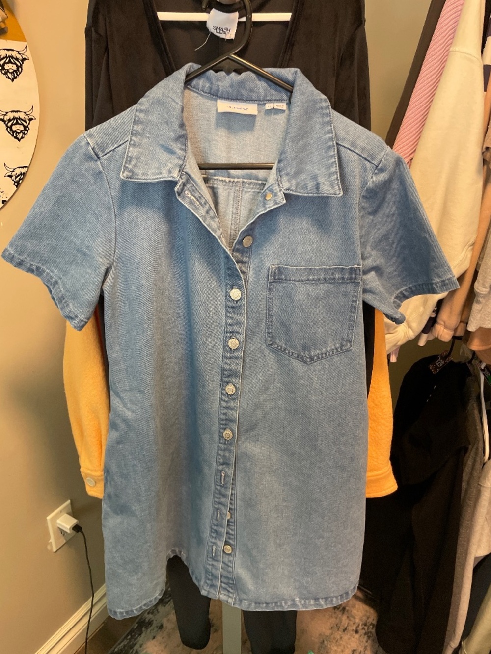 Denim dress